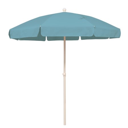 SIMPLY SHADE SimplyShade  Tahiti 6.5 ft. Polyester Beach Umbrella with Fiberglass Ribs  Aruba SSUB865KIT-P024